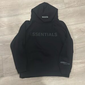 Fear of God Essentials Hoodie Black 
nwot, never worn , smoke free home